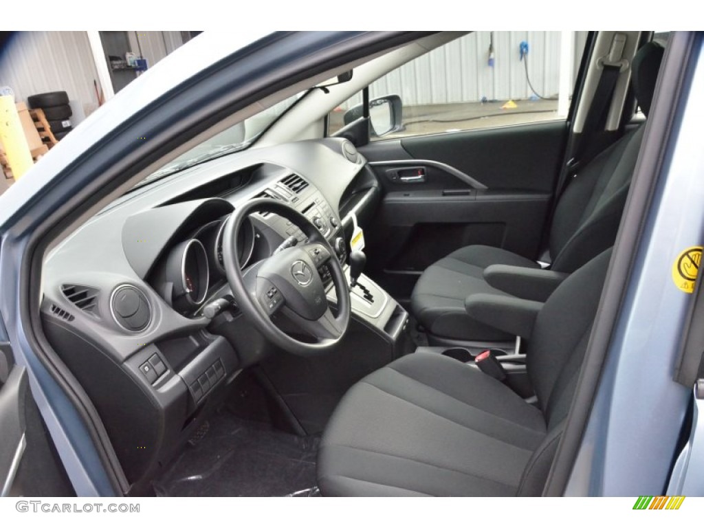 2013 MAZDA5 Sport - Clear Water Blue Mica / Black photo #4