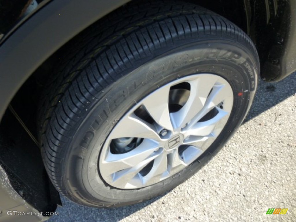 2013 CR-V EX-L AWD - Crystal Black Pearl / Black photo #9