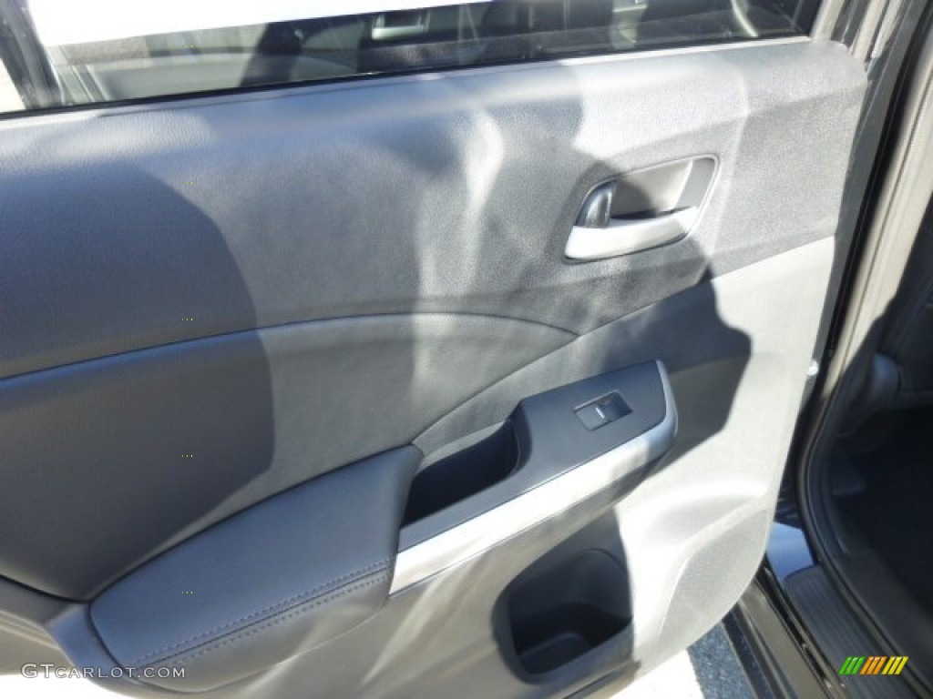 2013 CR-V EX-L AWD - Crystal Black Pearl / Black photo #13