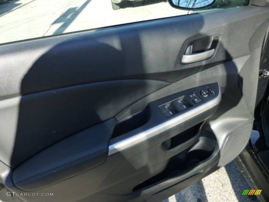 2013 CR-V EX-L AWD - Crystal Black Pearl / Black photo #14