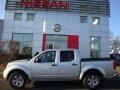 Brilliant Silver Metallic - Frontier S Crew Cab 4x4 Photo No. 2