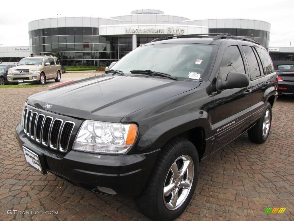 2003 Grand Cherokee Limited 4x4 - Brilliant Black / Dark Slate Gray photo #1