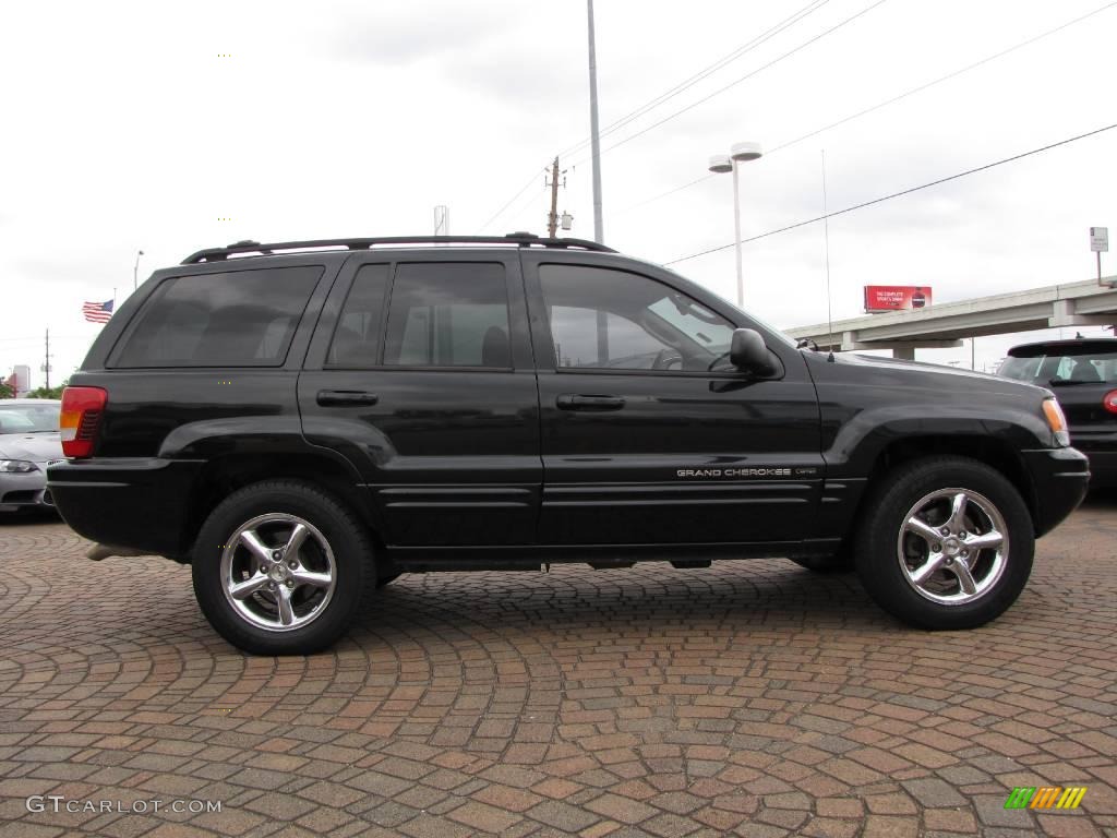 2003 Grand Cherokee Limited 4x4 - Brilliant Black / Dark Slate Gray photo #6