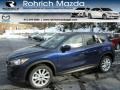 2013 Stormy Blue Mica Mazda CX-5 Grand Touring AWD  photo #1