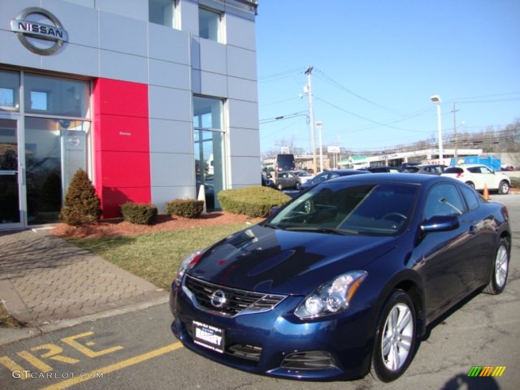 2011 Altima 2.5 S Coupe - Navy Blue / Charcoal photo #1