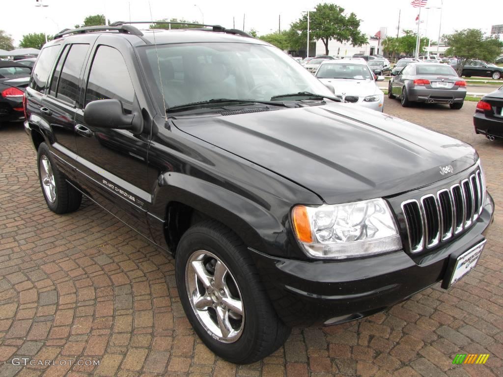 2003 Grand Cherokee Limited 4x4 - Brilliant Black / Dark Slate Gray photo #15