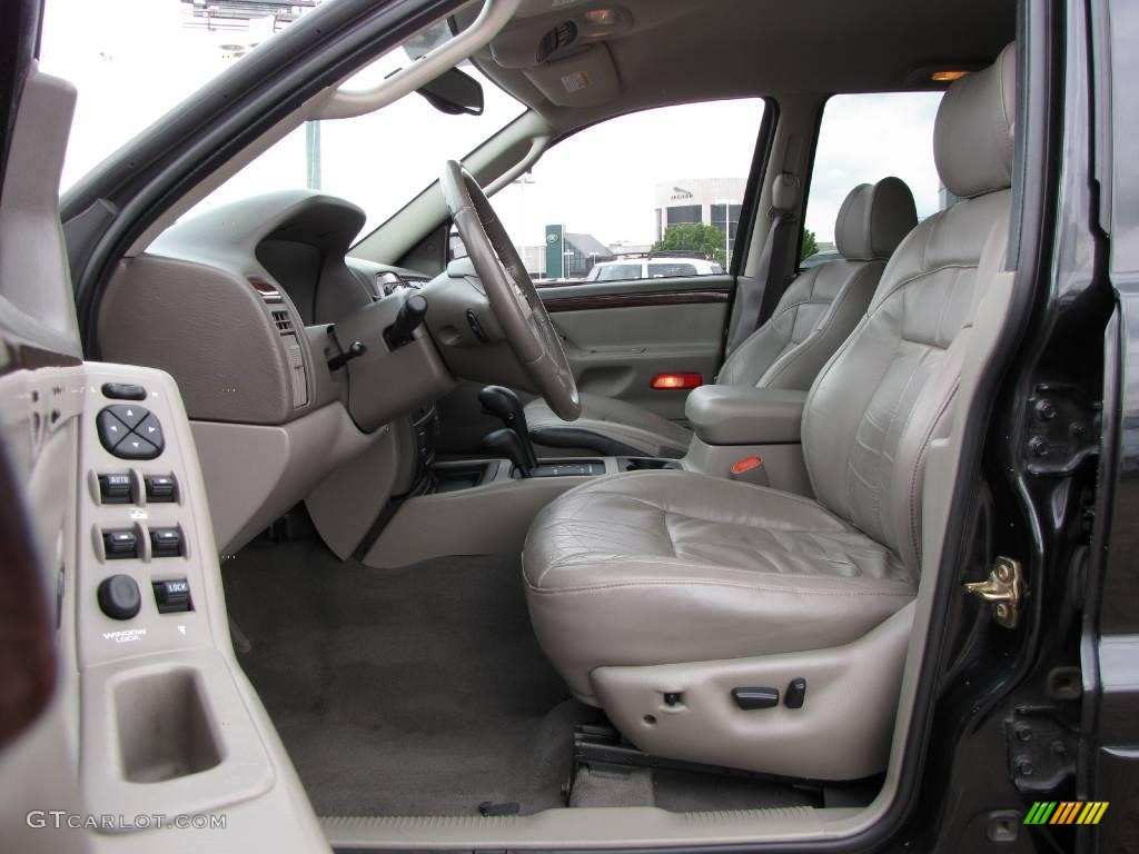 2003 Grand Cherokee Limited 4x4 - Brilliant Black / Dark Slate Gray photo #17