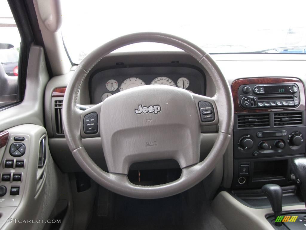 2003 Grand Cherokee Limited 4x4 - Brilliant Black / Dark Slate Gray photo #27