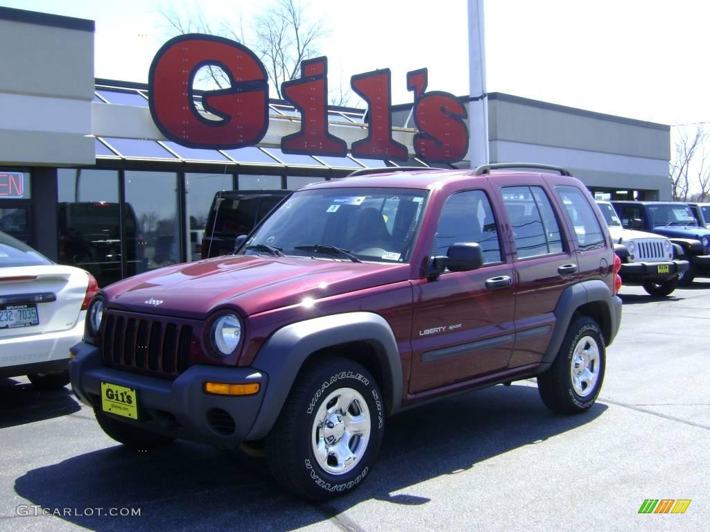 Dark Garnet Red Pearl Jeep Liberty