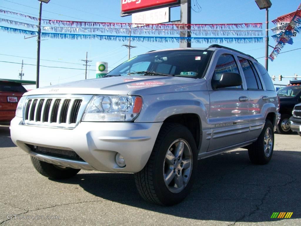 2004 Grand Cherokee Limited 4x4 - Bright Silver Metallic / Dark Slate Gray photo #1