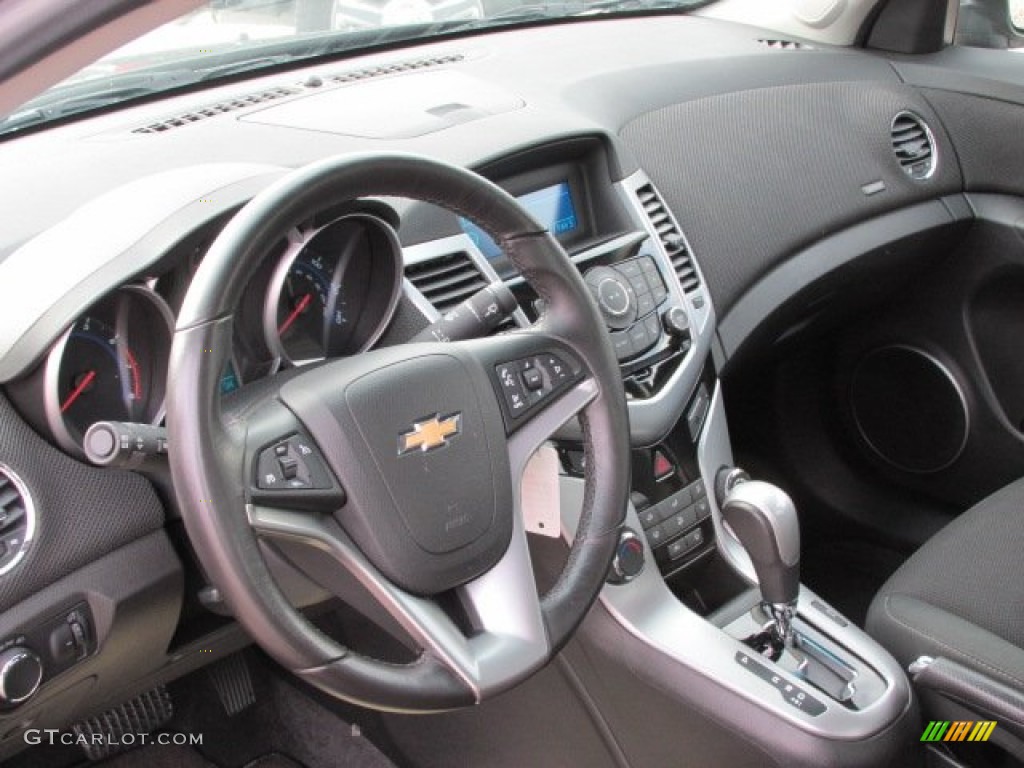 2012 Chevrolet Cruze Eco Jet Black Dashboard Photo #75473839