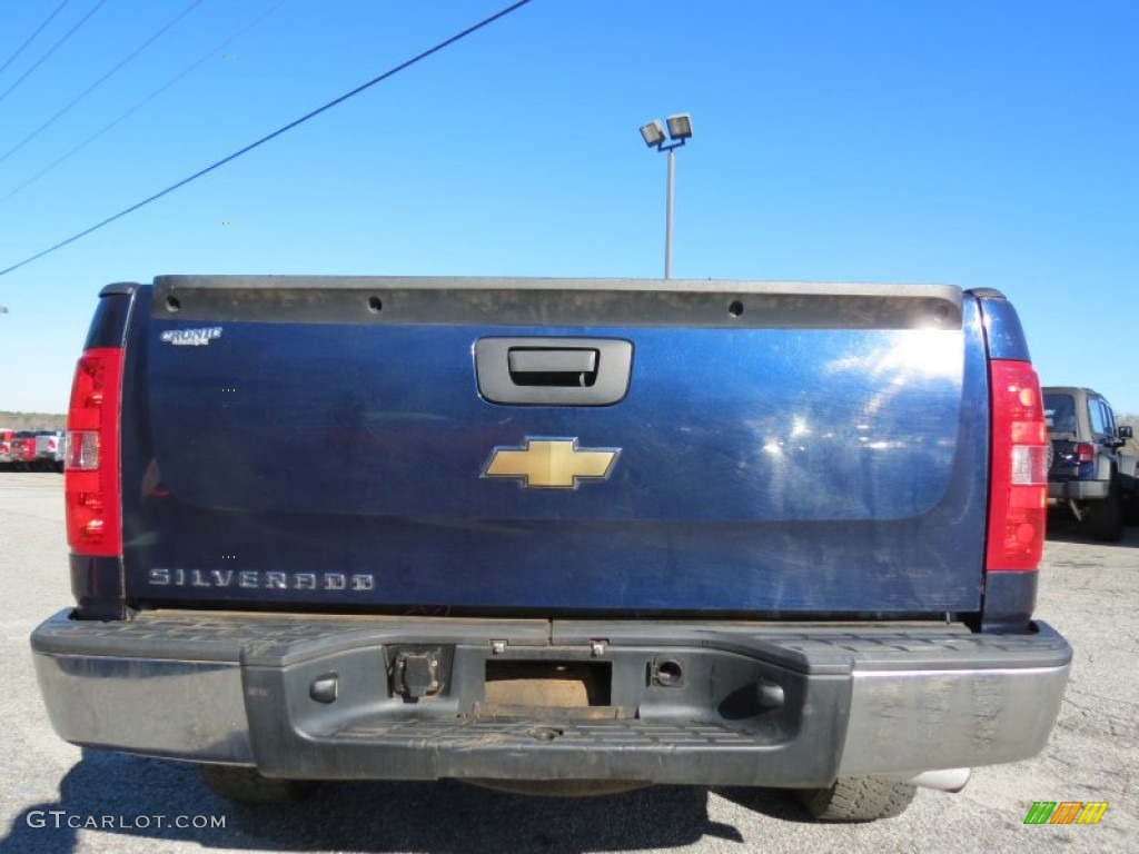 2009 Silverado 1500 Extended Cab - Imperial Blue Metallic / Dark Titanium photo #6