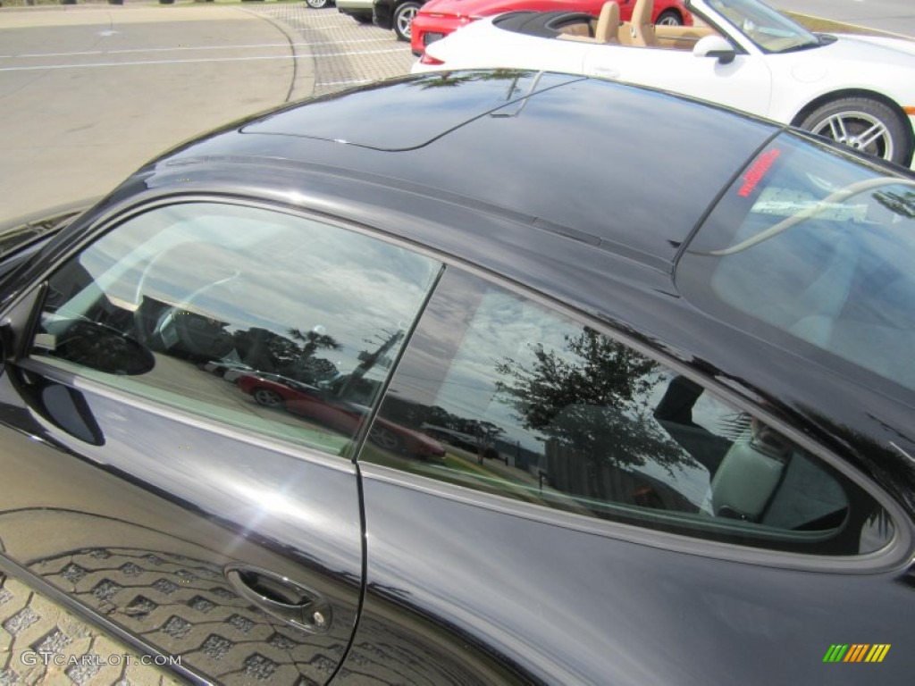 2008 911 Carrera S Coupe - Black / Stone Grey photo #7