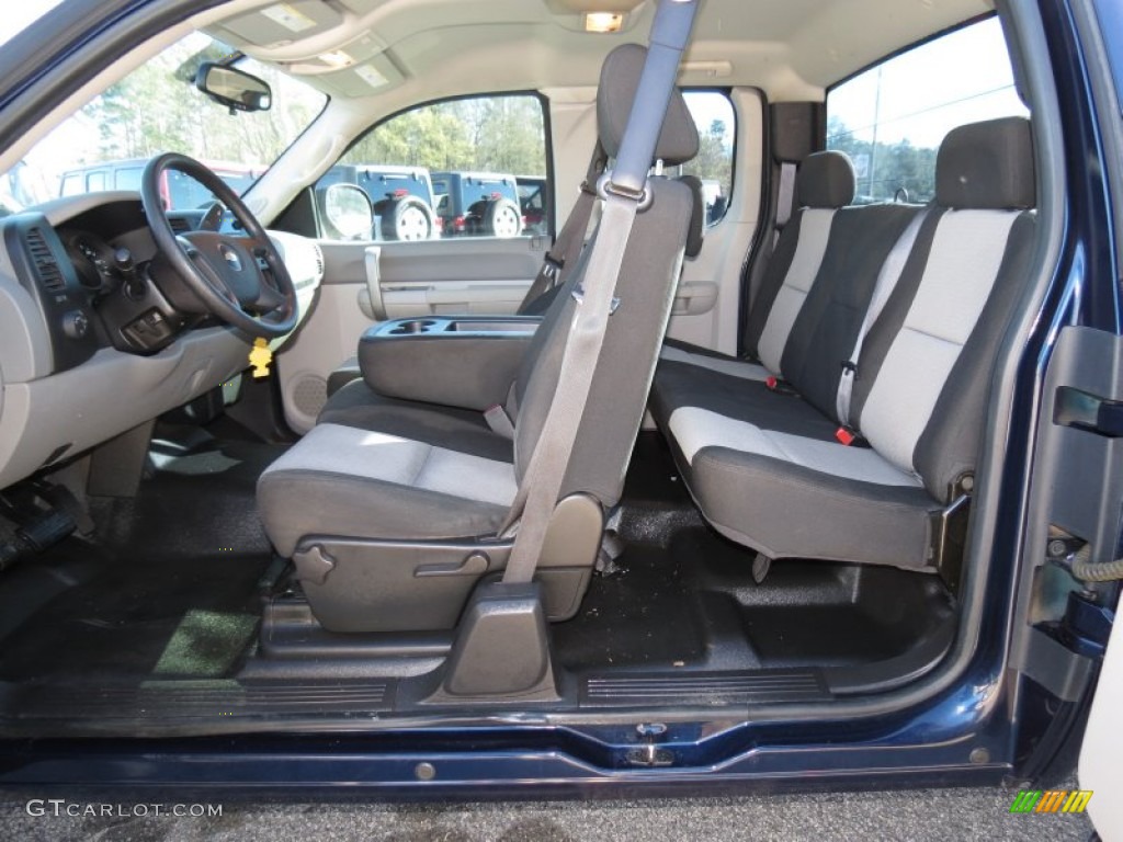2009 Silverado 1500 Extended Cab - Imperial Blue Metallic / Dark Titanium photo #12