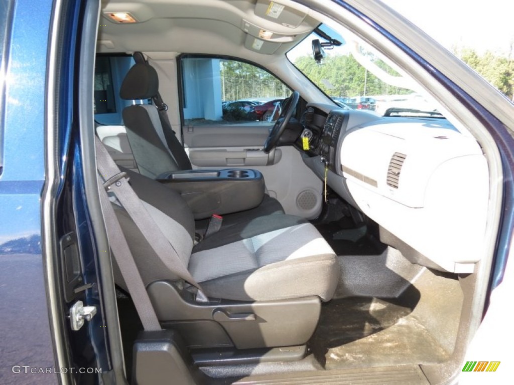 2009 Silverado 1500 Extended Cab - Imperial Blue Metallic / Dark Titanium photo #14