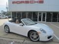 2013 White Porsche 911 Carrera Cabriolet  photo #1