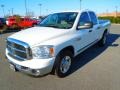 Bright White 2007 Dodge Ram 2500 SLT Quad Cab