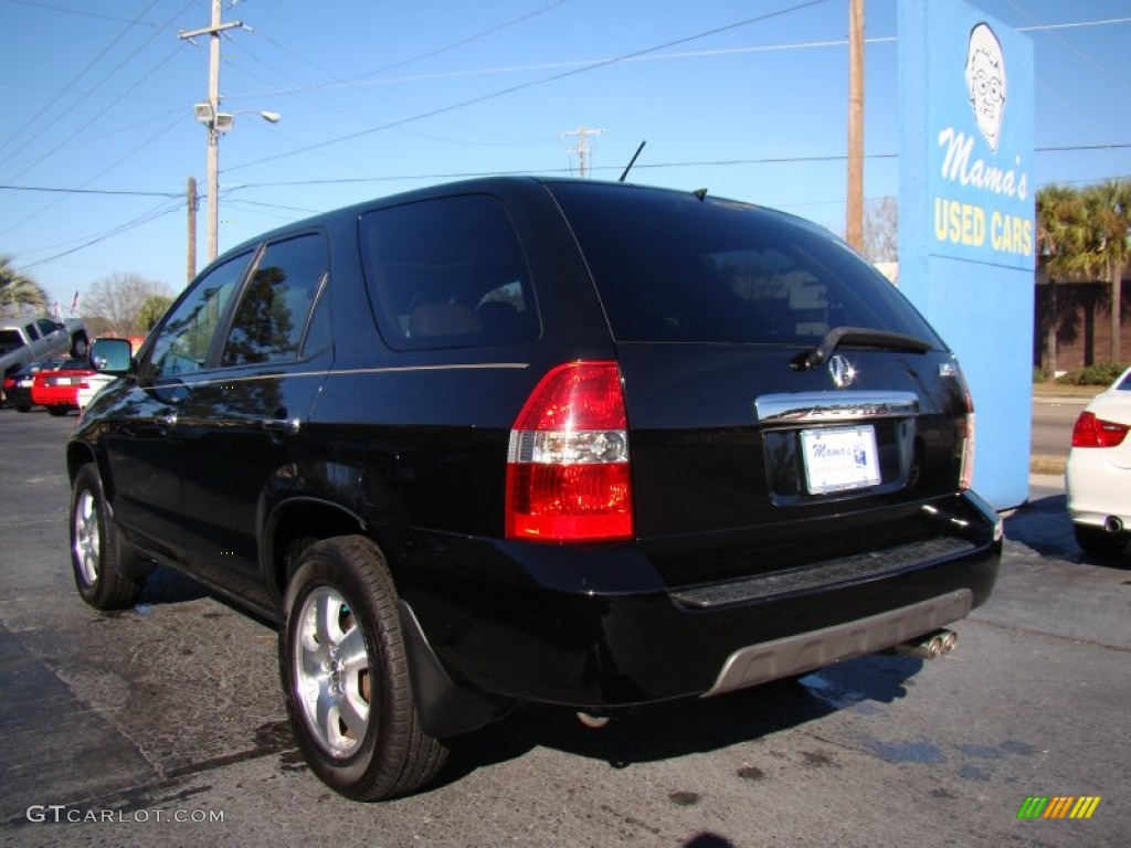 2003 MDX  - Nighthawk Black Pearl / Saddle photo #6