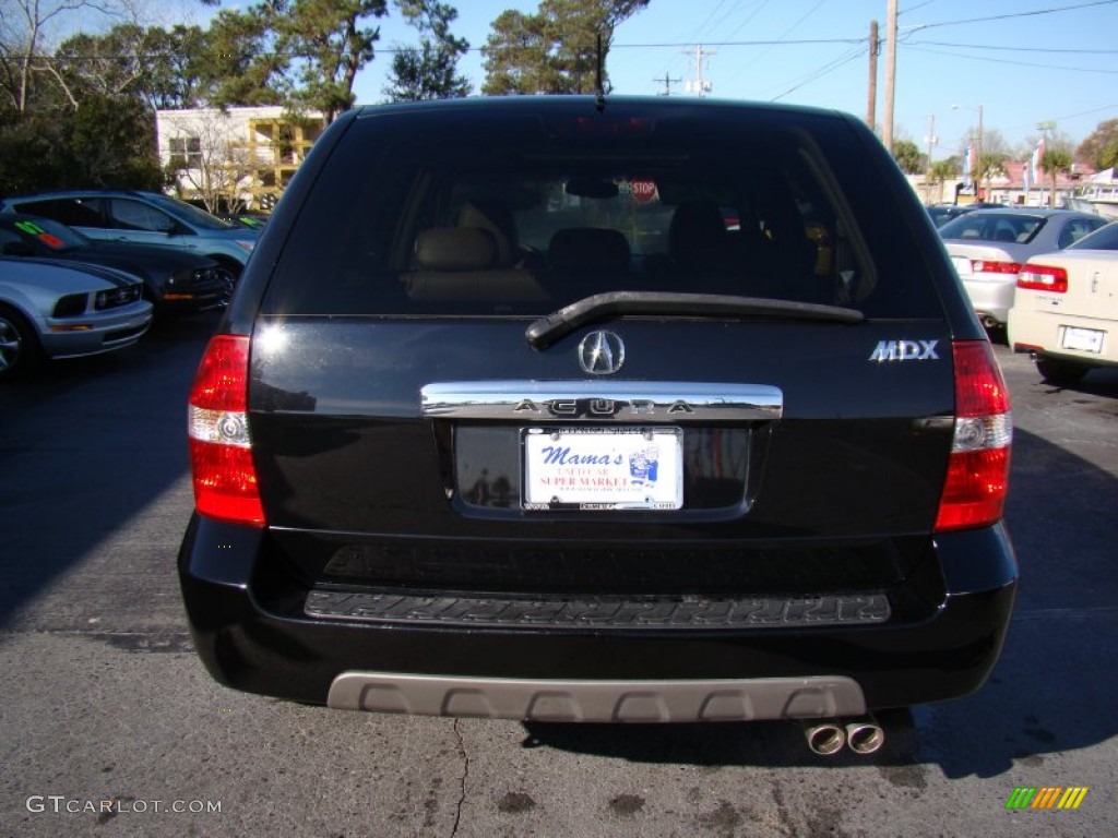 2003 MDX  - Nighthawk Black Pearl / Saddle photo #7