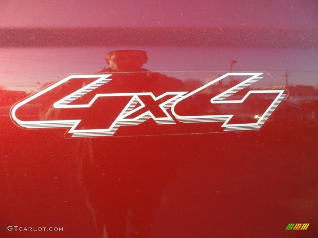 2006 F250 Super Duty XLT Regular Cab 4x4 - Dark Toreador Red Metallic / Medium Flint photo #15