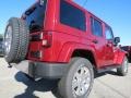 Deep Cherry Red Crystal Pearl - Wrangler Unlimited Sahara 4x4 Photo No. 7