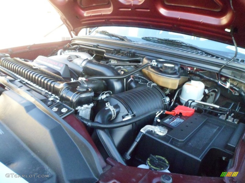 2006 Ford F250 Super Duty XLT Regular Cab 4x4 Engine Photos