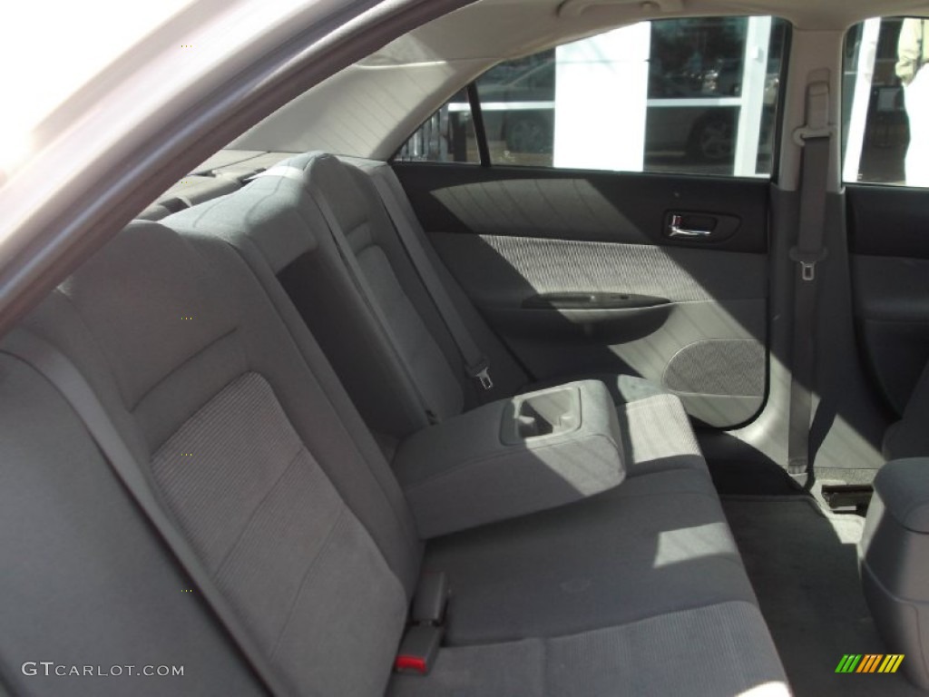 2003 MAZDA6 i Sedan - Satin Silver Metallic / Gray photo #9