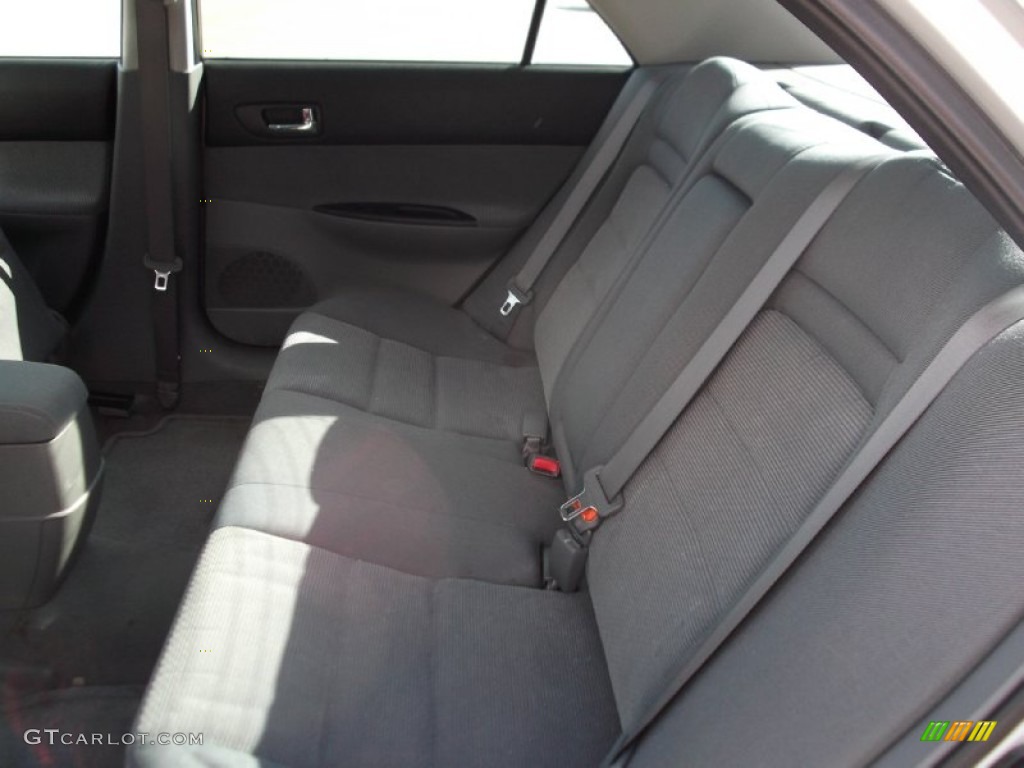 2003 MAZDA6 i Sedan - Satin Silver Metallic / Gray photo #11