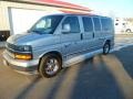 2003 Light Pewter Metallic Chevrolet Express 1500 AWD Passenger Conversion Van  photo #8