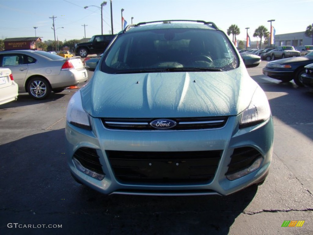2013 Escape SEL 1.6L EcoBoost - Frosted Glass Metallic / Charcoal Black photo #3