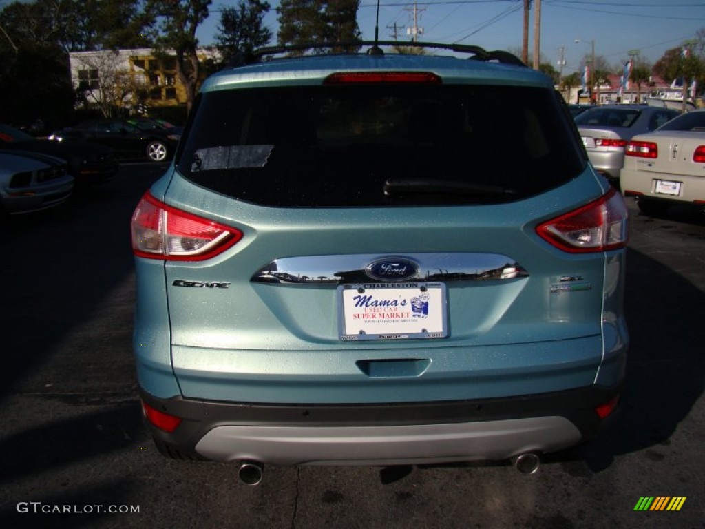 2013 Escape SEL 1.6L EcoBoost - Frosted Glass Metallic / Charcoal Black photo #7