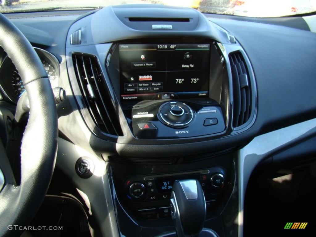 2013 Escape SEL 1.6L EcoBoost - Frosted Glass Metallic / Charcoal Black photo #18