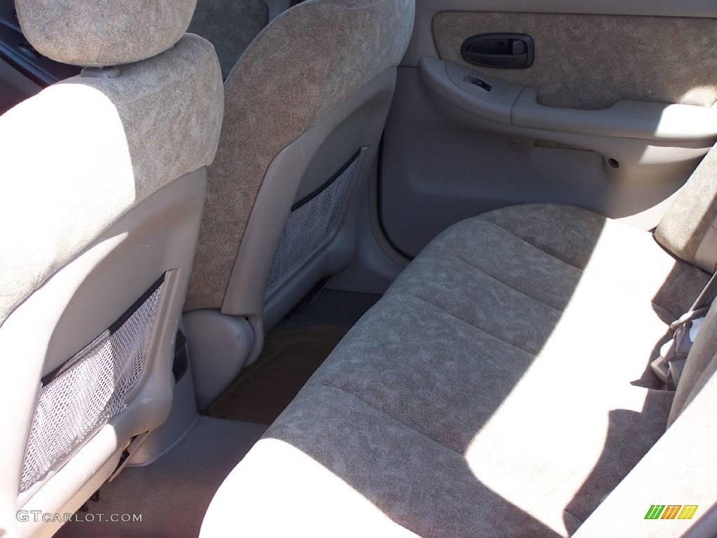 2001 Elantra GLS - Ocean Blue / Beige photo #7