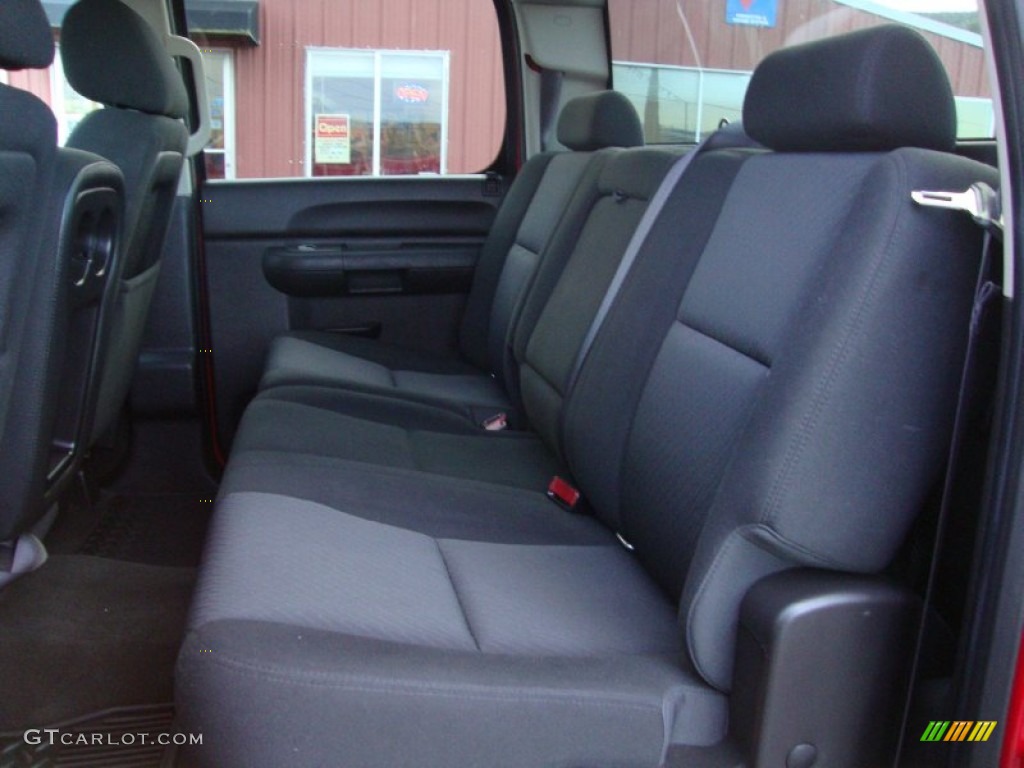 2012 Silverado 1500 LS Crew Cab - Victory Red / Dark Titanium photo #22