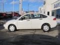 White Suede - Focus S Sedan Photo No. 2