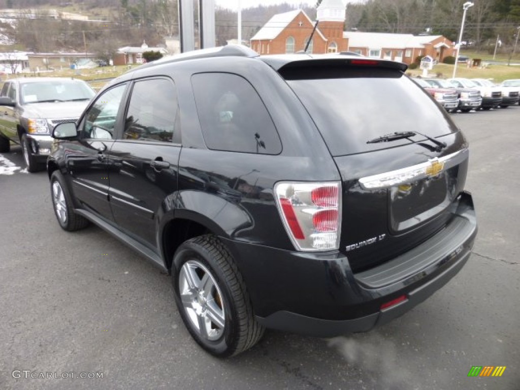2008 Equinox LT AWD - Black / Light Gray photo #5