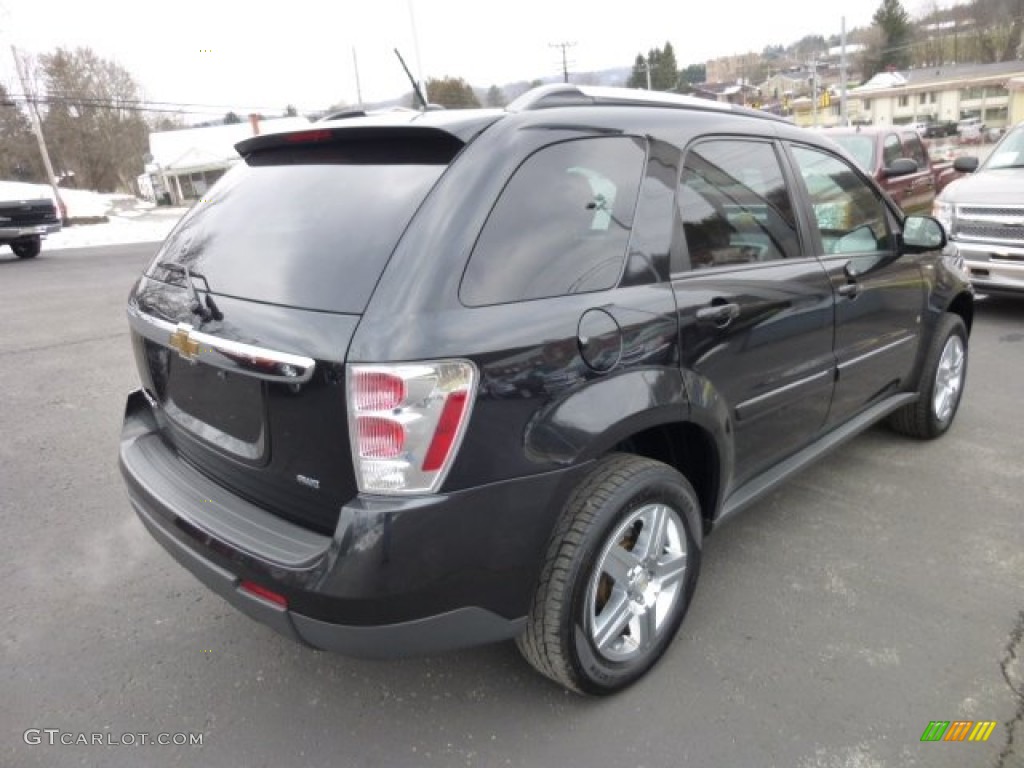2008 Equinox LT AWD - Black / Light Gray photo #7