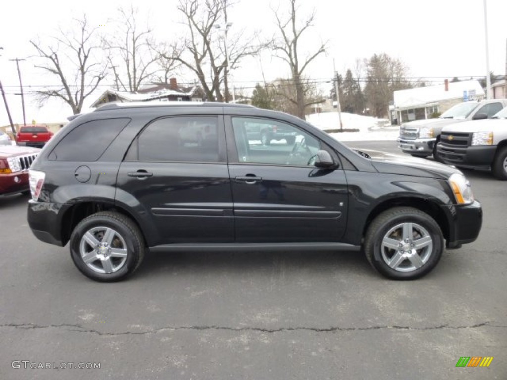 2008 Equinox LT AWD - Black / Light Gray photo #8