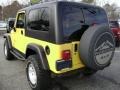 2006 Solar Yellow Jeep Wrangler Unlimited Rubicon 4x4  photo #6