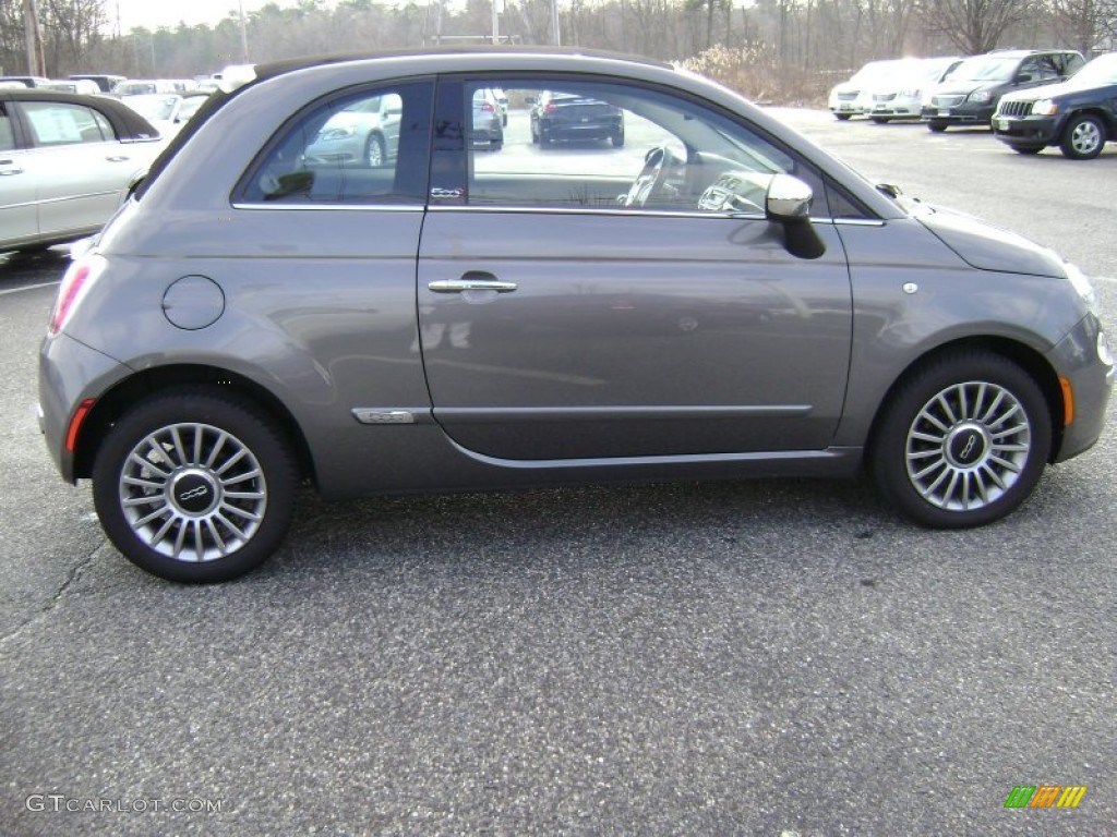 Grigio (Grey) 2012 Fiat 500 c cabrio Lounge Exterior Photo #75480733