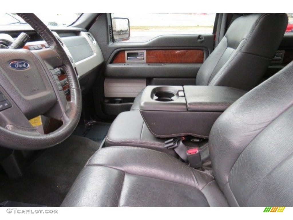2010 F150 Lariat SuperCrew - Red Candy Metallic / Black photo #11