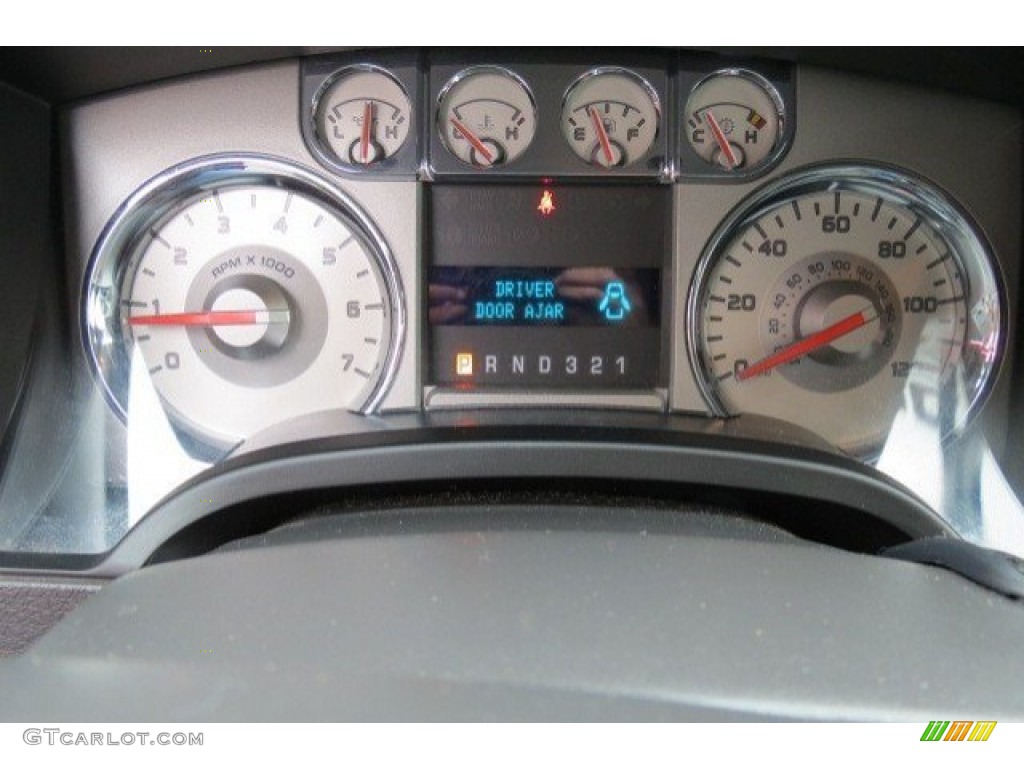 2010 F150 Lariat SuperCrew - Red Candy Metallic / Black photo #16