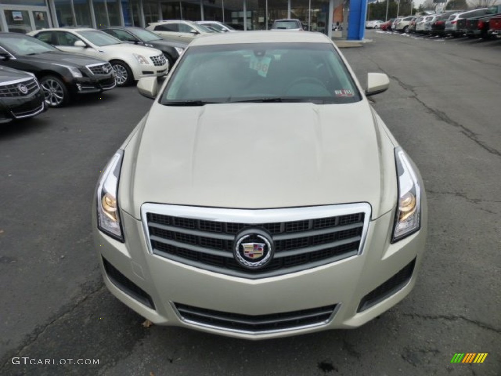 Silver Coast Metallic 2013 Cadillac ATS 2.0L Turbo AWD Exterior Photo #75481451