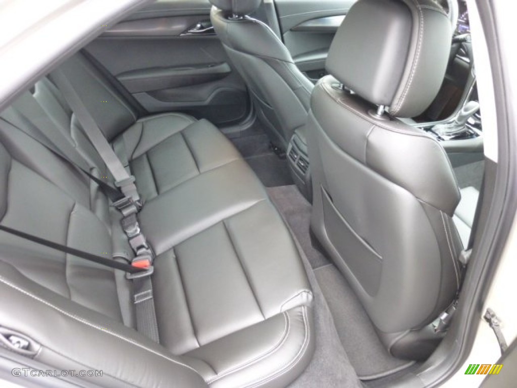 Jet Black/Jet Black Accents Interior 2013 Cadillac ATS 2.0L Turbo AWD Photo #75481655
