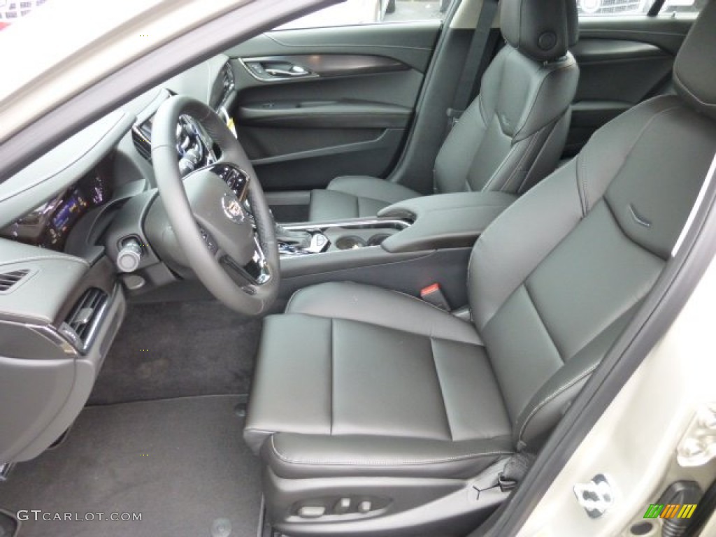 Jet Black/Jet Black Accents Interior 2013 Cadillac ATS 2.0L Turbo AWD Photo #75481712