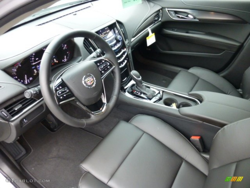 Jet Black/Jet Black Accents Interior 2013 Cadillac ATS 2.0L Turbo AWD Photo #75481728