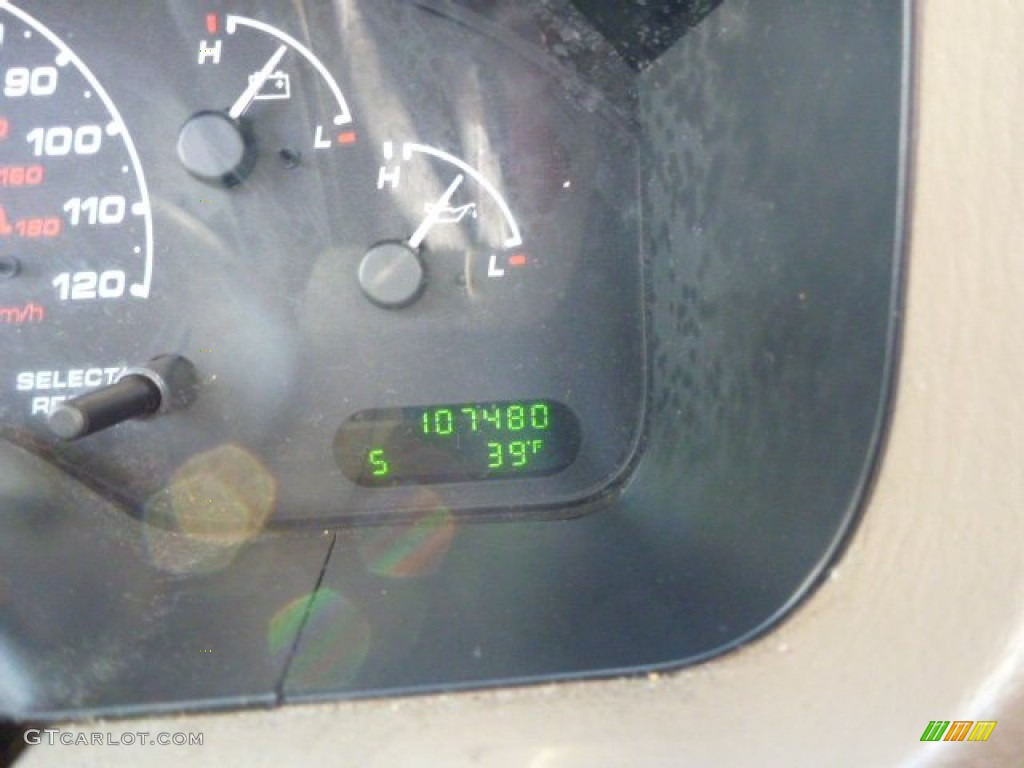 2002 Explorer XLT 4x4 - Harvest Gold Metallic / Medium Parchment photo #14