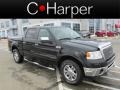 Black - F150 Lariat SuperCrew 4x4 Photo No. 1