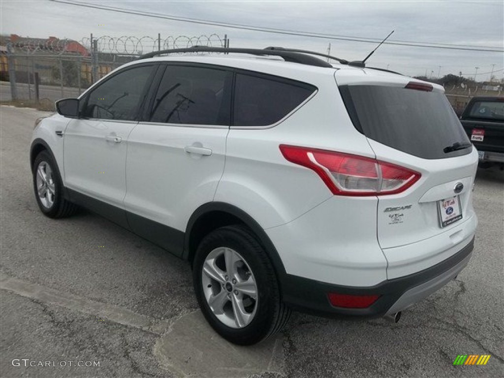 2013 Escape SE 1.6L EcoBoost - Oxford White / Charcoal Black photo #4