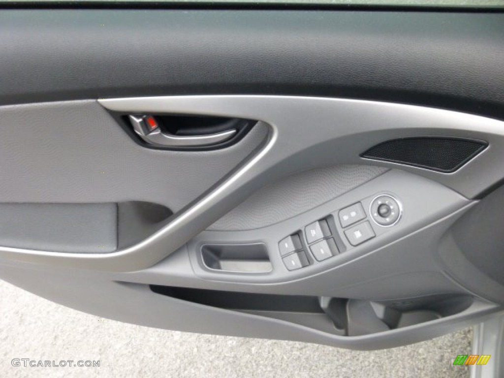 2012 Elantra Limited - Silver / Gray photo #17